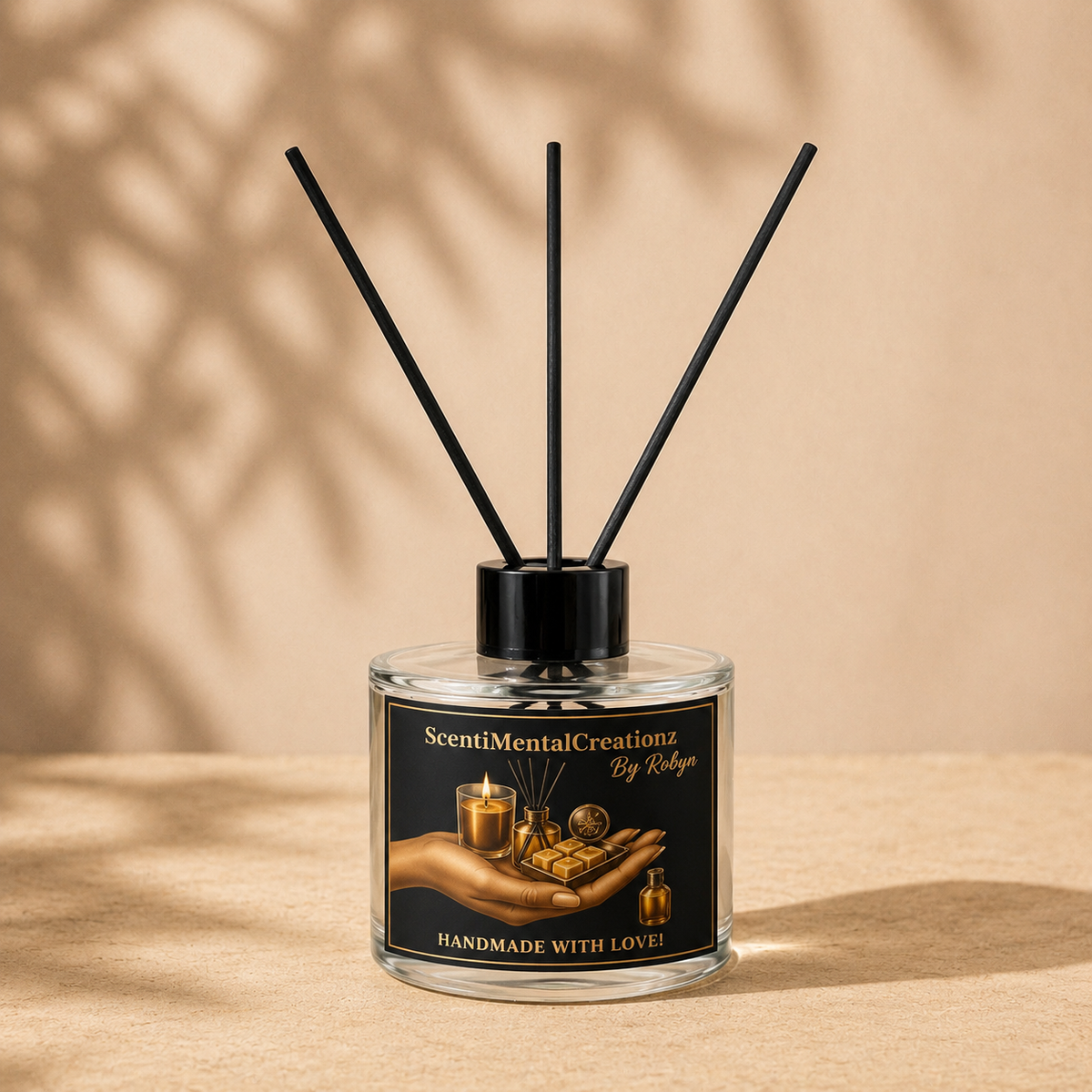 Reed Diffuser (100 ml) glass jar